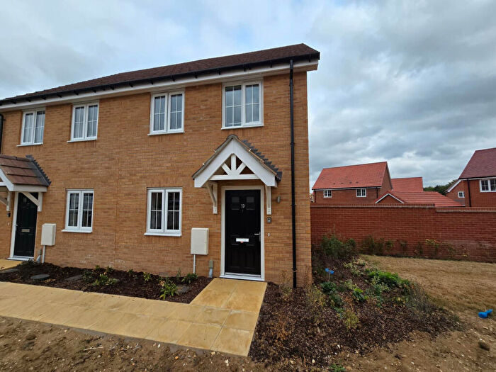 2 Bedroom Semi-Detached House For Sale In Hall Bitterns Road, Thurston, Bury St. Edmunds, Suffolk, IP31