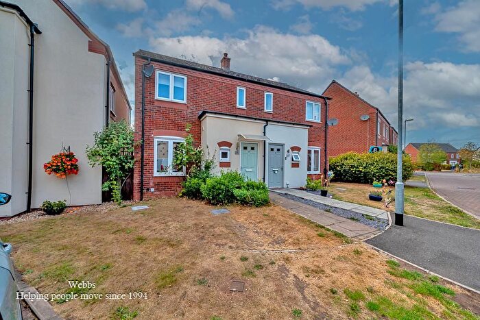 3 Bedroom Semi Detached House For Sale In The Cloisters, Hawksyard, Rugeley, WS15