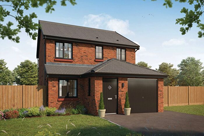 3 Bedroom Detached House For Sale In "The Ashburn" At Deacons Close, Croft, Warrington, WA3