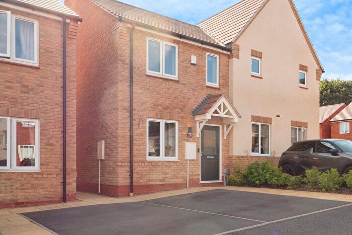 2 Bedroom Semi-Detached House For Sale In Marigold Crescent, Loughborough, LE12