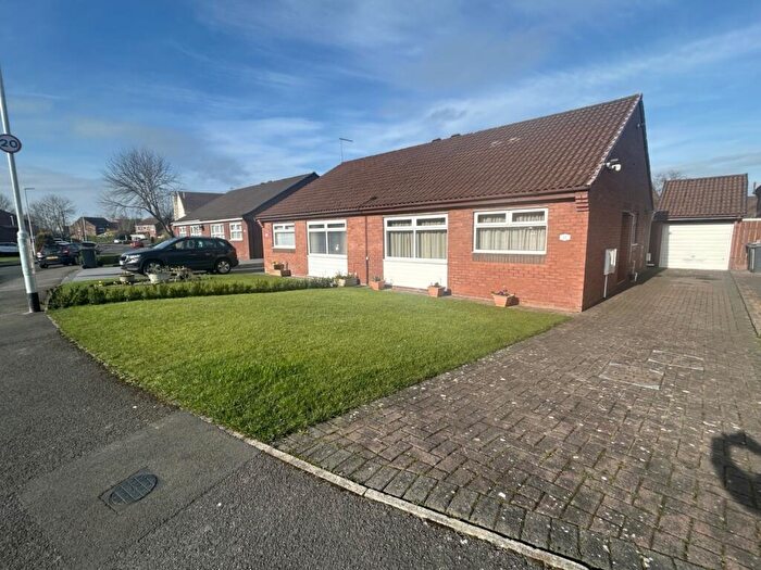 2 Bedroom Semi-Detached Bungalow For Sale In Priors Grange, High Pittington, Durham, County Durham, DH6