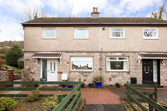 2 Bedroom Semi Detached House For Sale In Hillview, Milton, Dumbarton, Dunbartonshire, G82