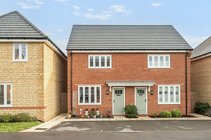 2 Bedroom Semi Detached House For Sale In Millis Road, Brize Norton, Carterton, Oxfordshire, OX18