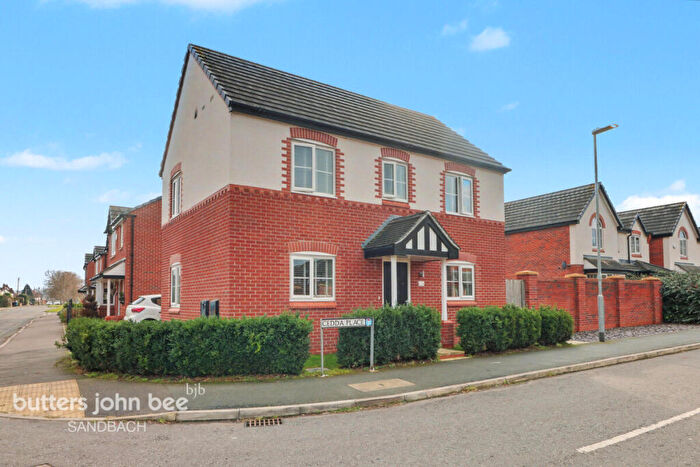 3 Bedroom Detached House For Sale In Cedda Place, Sandbach, CW11