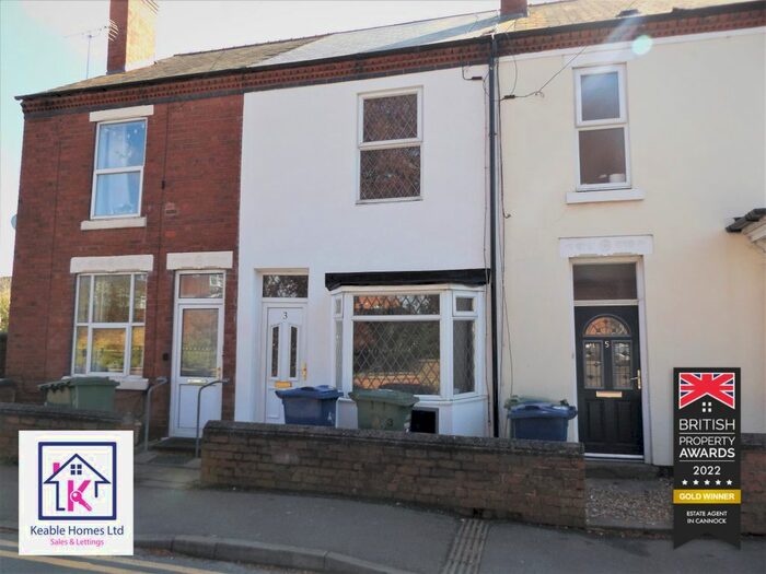 2 Bedroom Terraced House To Rent In Queen Street, Cannock, WS11