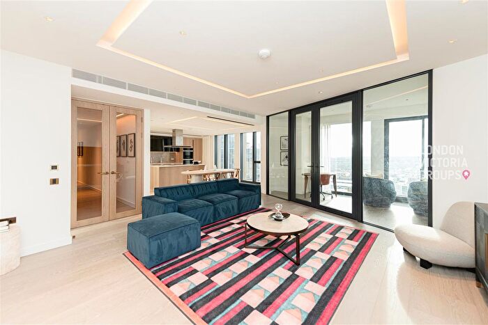 3 Bedroom Flat To Rent In River Park Tower, Nine Elms Lane, London, SW8