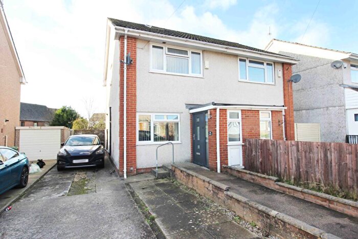 3 Bedroom Semi-Detached House For Sale In Byron Avenue, Beddau, Pontypridd, CF38