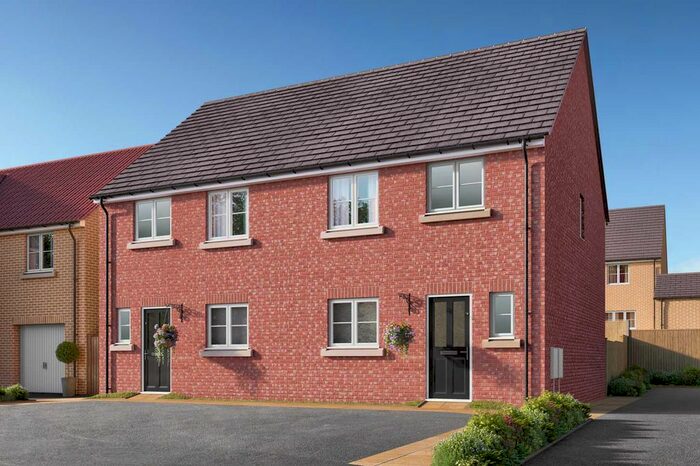 3 Bedroom End Of Terrace House For Sale In "The Eveleigh" At Amos Drive, Pocklington, York, YO42