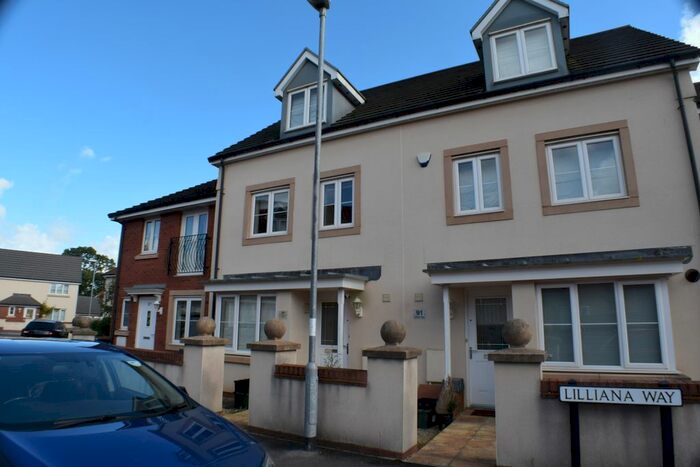 4 Bedroom Terraced House To Rent In Lilliana Way, Bridgwater, TA5