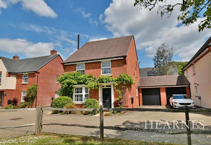 4 Bedroom Detached House For Sale In Coppins Close, West Parley, BH22