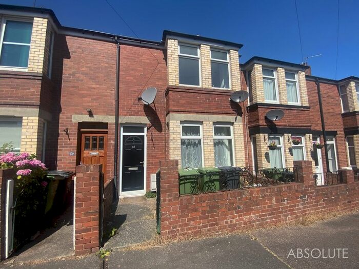 3 Bedroom Terraced House To Rent In Anthony Road, Exeter, Devon, EX1