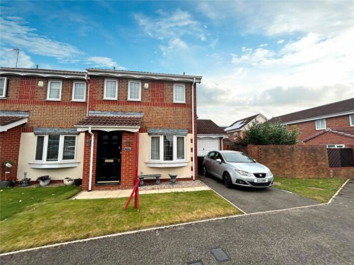3 Bedroom Semi-Detached House For Sale In Wellburn Close, Shotton Colliery, County Durham, DH6