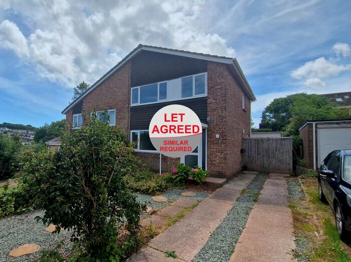 3 Bedroom Semi-Detached House To Rent In Underidge Close, Paignton, TQ3