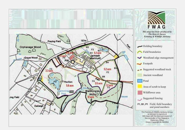 Land To Rent In Catts Hill, Marks Cross, Crowborough, Tunbridge Wells, TN6