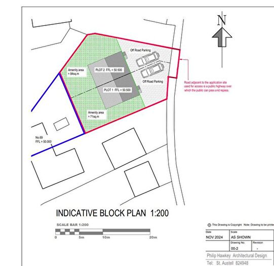4 Bedroom Land For Sale In Creakavose, St. Stephen, St. Austell, PL26