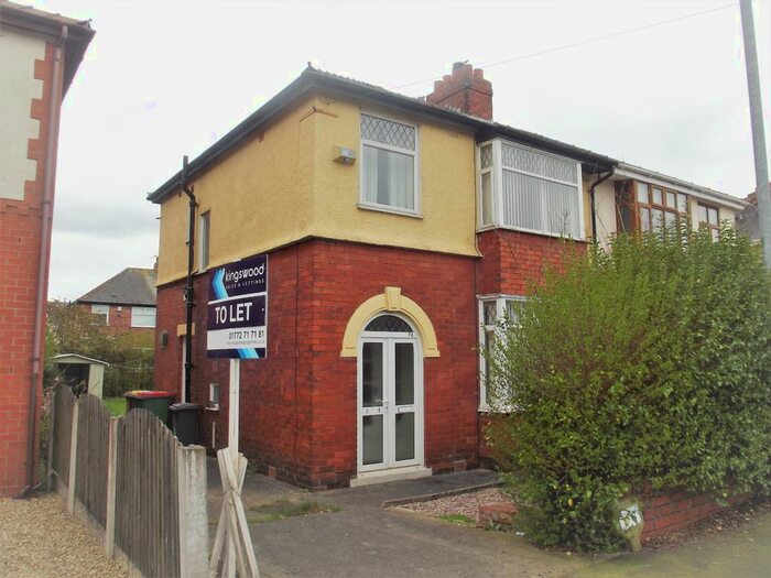 3 Bedroom Semi-Detached House To Rent In Cadley Causeway, Fulwood, Preston, Lancashire, PR2