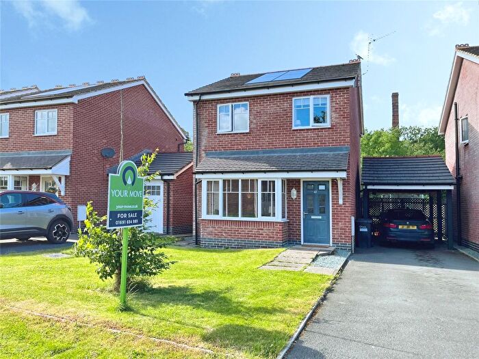 3 Bedroom Detached House For Sale In Barley Meadows, Llanymynech, Shropshire, SY22