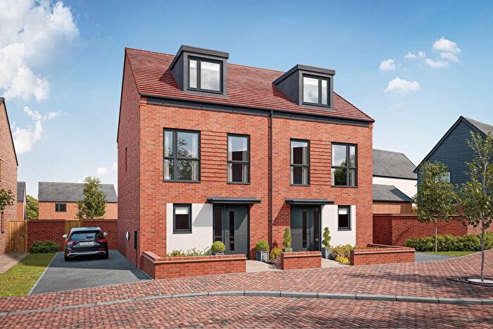 3 Bedroom Semi-Detached House For Sale In "The Harrton - Plot " At Primrose Gardens At Valley Park, Eskdale Drive, Off, Didcot, OX11