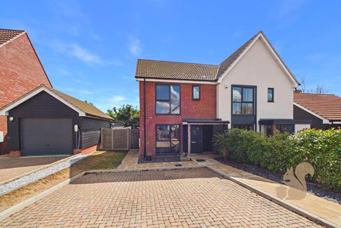 2 Bedroom Semi Detached House For Sale In Robinson Close, Great Bromley, Colchester, CO7
