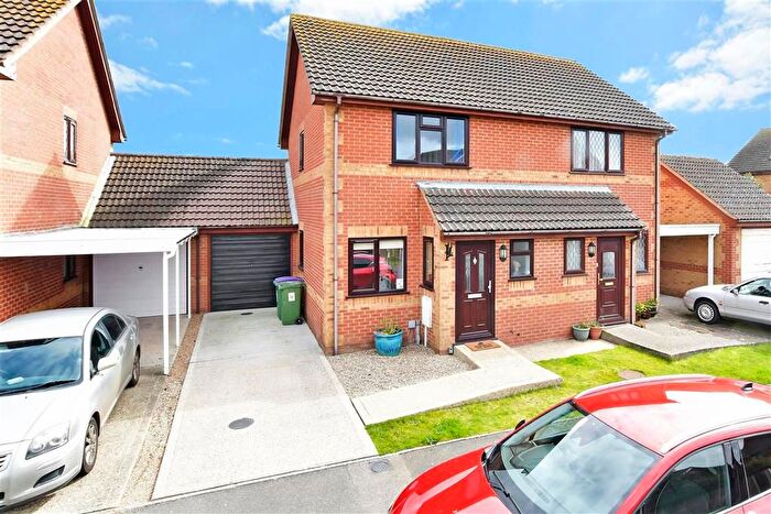 2 Bedroom Semi-Detached House For Sale In Megan Close, Lydd, Kent, TN29
