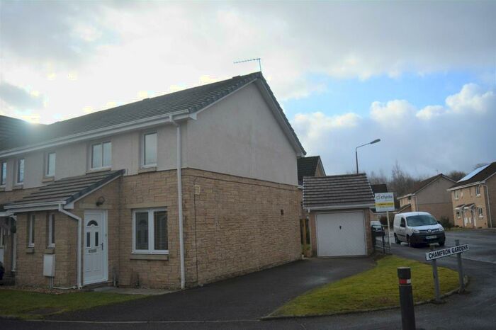3 Bedroom End Of Terrace House To Rent In Chamfron Gardens, Stirling, Stirling, FK7