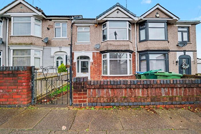 3 Bedroom Terraced House For Sale In Tiverton Road, Coventry, CV2