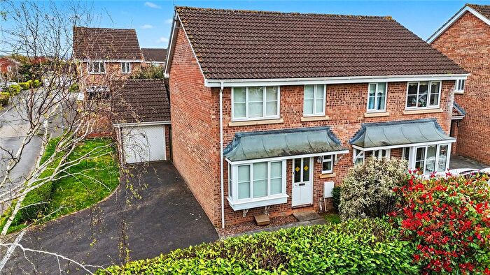 3 Bedroom Semi Detached House For Sale In Denning Close, Taunton, Somerset, TA1