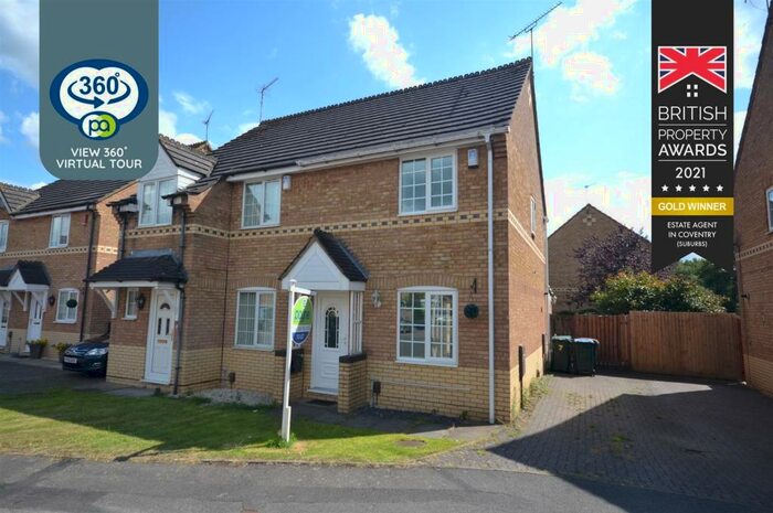 2 Bedroom Semi-Detached House To Rent In Wavendon Close, Walsgrave, Coventry, CV2