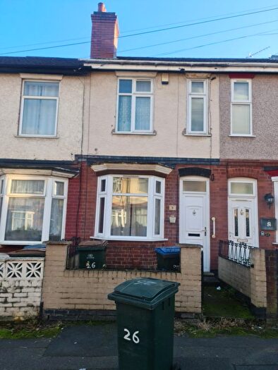 4 Bedroom Terraced House To Rent In St. Agathas Road, Coventry, CV2