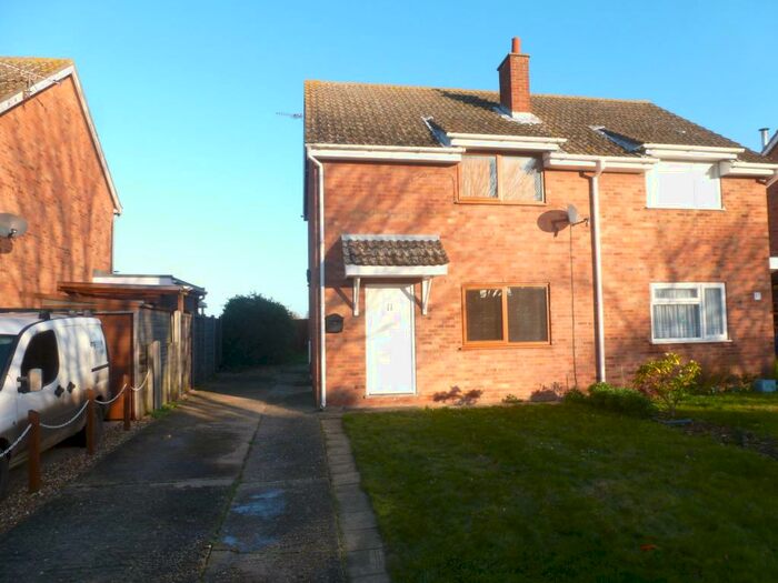 2 Bedroom House To Rent In Mason Gardens, West Row, Bury St. Edmunds, IP28