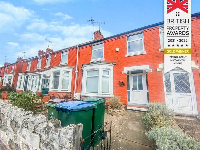 3 Bedroom Terraced House To Rent In Batsford Road, Coundon, Coventry, CV6