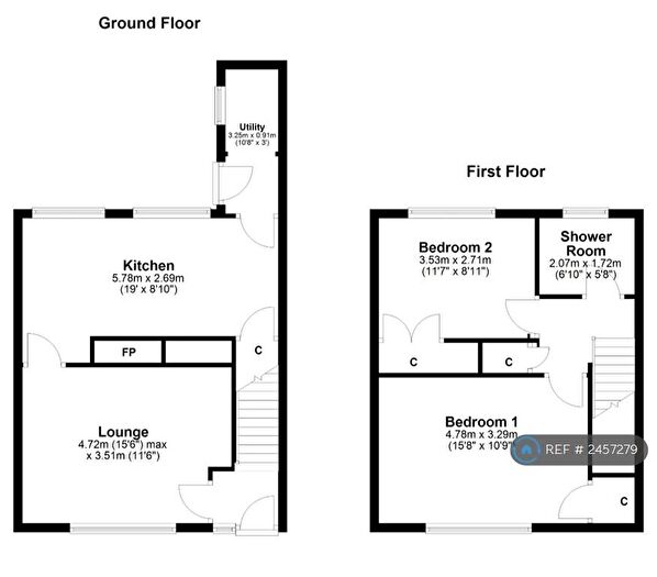 2 Bedroom Terraced House To Rent In Bellesdale Avenue, Largs, KA30