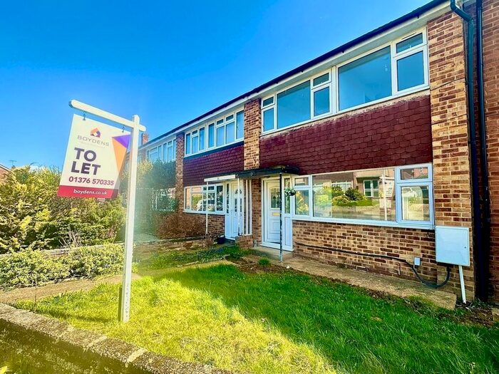 3 Bedroom Terraced House To Rent In Giffins Close, Braintree, CM7