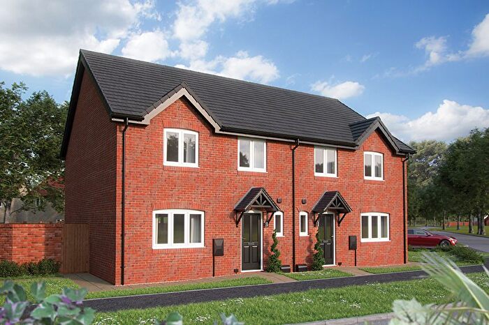 4 Bedroom Semi Detached House For Sale In "The Mylne" At Gaw End Lane, Lyme Green, Macclesfield, SK11