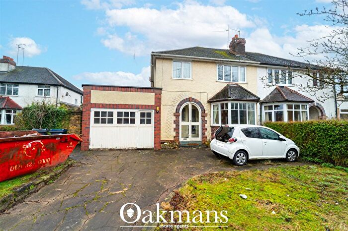 3 Bedroom Semi Detached House For Sale In Billesley Lane, Moseley, Birmingham, West Midlands, B13