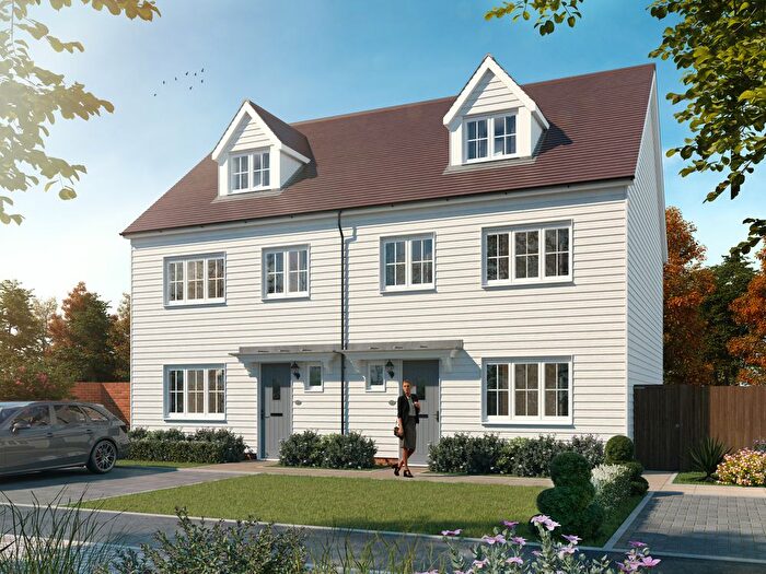 3 Bedroom Semi Detached House For Sale In "Lincoln" At Church Street, Bocking, Braintree, CM7