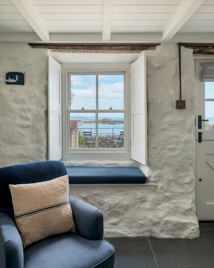 1 Bedroom Detached House For Sale In Saltponds, Mousehole, Cornwall, TR19