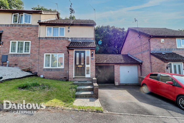 2 Bedroom Semi Detached House For Sale In Heol Ynys Ddu, Caerphilly, CF83