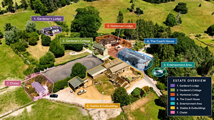 11 Bedroom Detached House For Sale In Huntsman Lodge, Llanyblodwel, Oswestry, Shropshire, SY10
