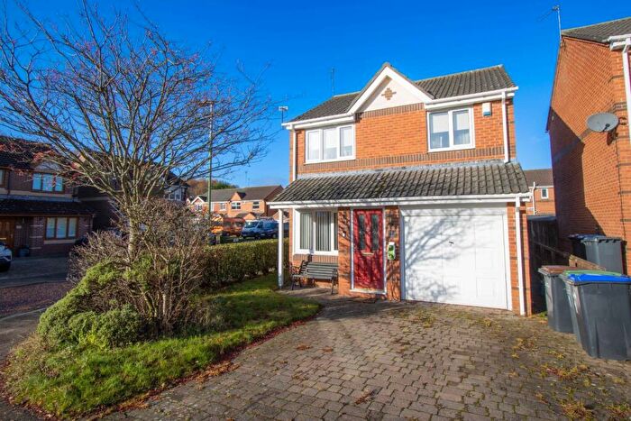 3 Bedroom Detached House For Sale In Coldingham Court, Sacriston, Durham, DH7