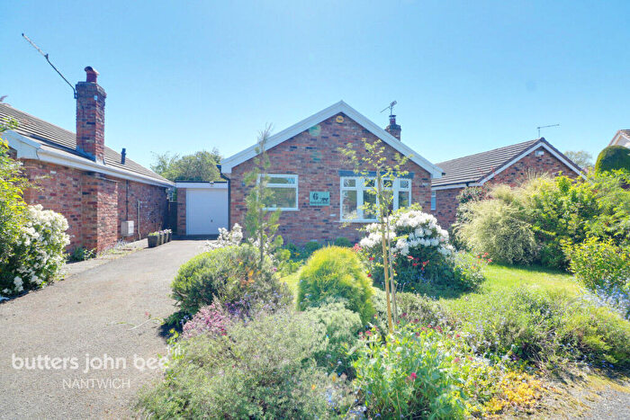 2 Bedroom Detached Bungalow For Sale In Woolston Drive, Hough, CW2