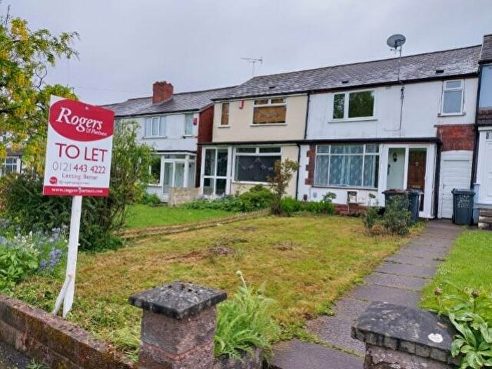 3 Bedroom Terraced House To Rent In Rednal Road, Kings Norton, Birmingham, B38