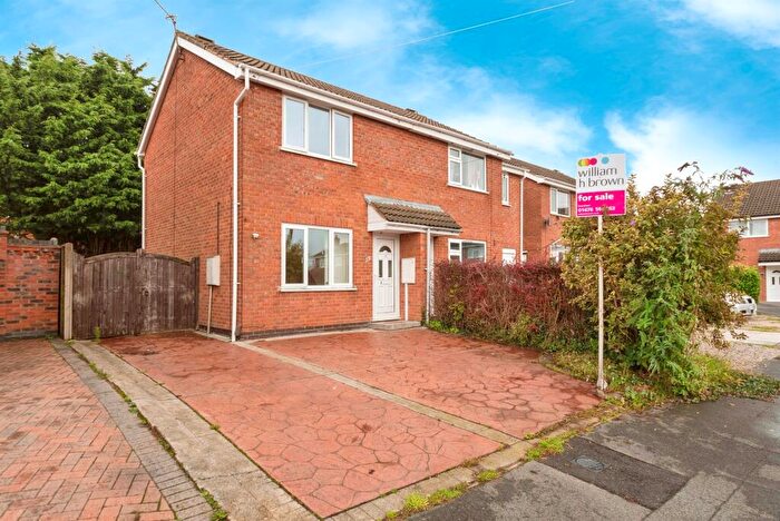 2 Bedroom Semi-Detached House For Sale In Truro Close, Grantham, NG31