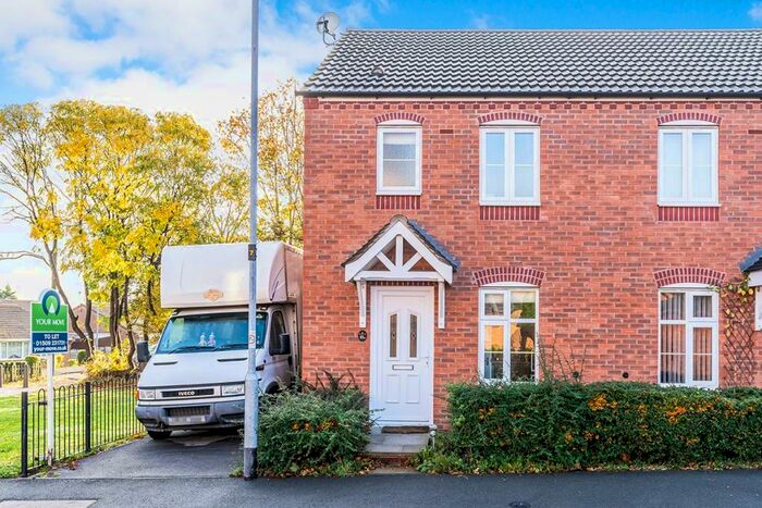 2 Bedroom Semi-Detached House To Rent In Darwin Crescent, Loughborough, Leicestershire, LE11