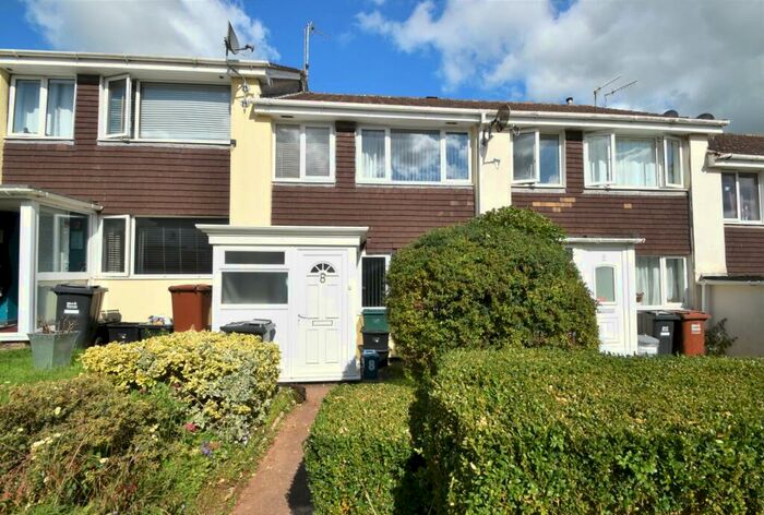 3 Bedroom Terraced House To Rent In Davies Close, Silverton, Exeter, Devon, EX5