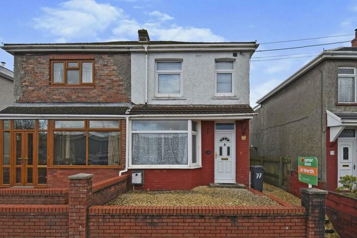 2 Bedroom Semi-Detached House For Sale In Dulais Road, Seven Sisters, Neath, SA10