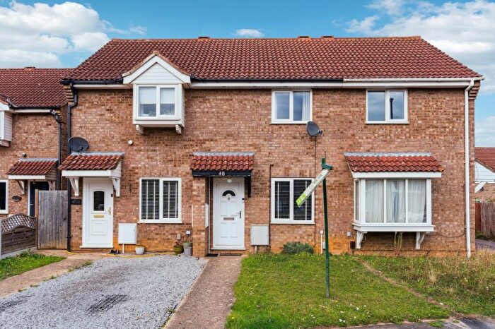 2 Bedroom Terraced House For Sale In Alder Close, Eaton Ford, St Neots, PE19