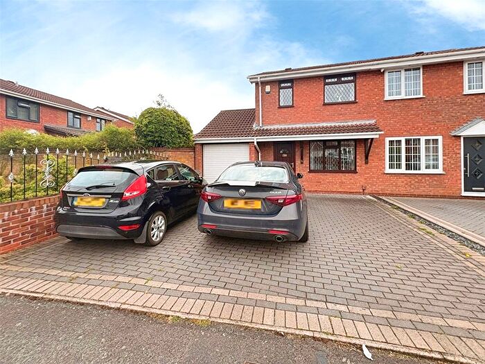 2 Bedroom Semi Detached House For Sale In Hawkswell Drive, Willenhall, West Midlands, WV13