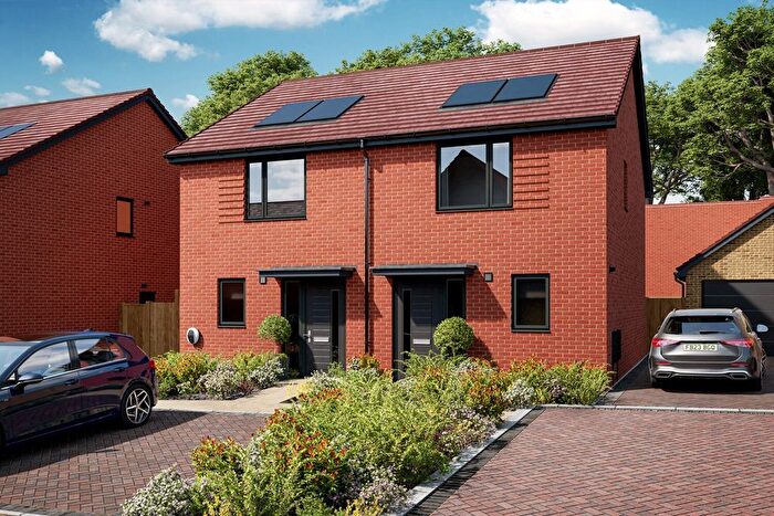 2 Bedroom Semi Detached House For Sale In "The Beaford - Plot " At Capstone Oaks, North Dane Way, Lordswood, Chatham, ME5