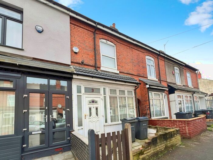 3 Bedroom Terraced House To Rent In Albert Road, Stechford, Birmingham, B33